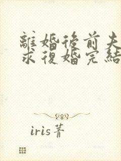 离婚后前夫哭着求复婚完结篇