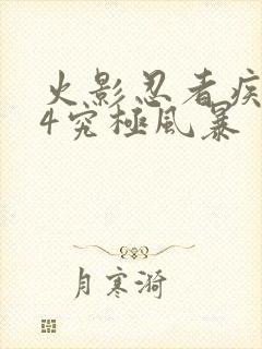 火影忍者疾风传4究极风暴