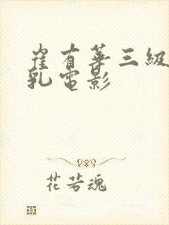 崔有华三级露全乳电影封面