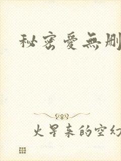 秘密爱无删减版