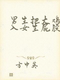 男生把大鸡鸡插入女生屁股里面封面