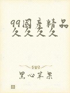 99国产精品久久久久久封面