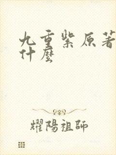 九重紫原著讲了什么