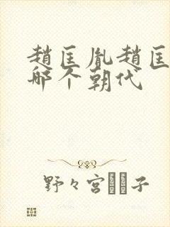 赵匡胤赵匡胤是哪个朝代