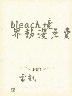 bleach境界动漫免费观看全集完整版高清