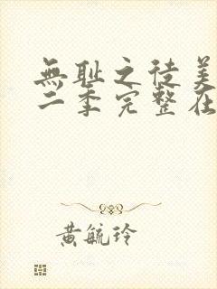 无耻之徒美剧第二季完整在线观看封面