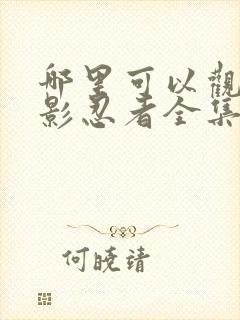 哪里可以观看火影忍者全集