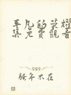 平凡的荣耀30集免费观看