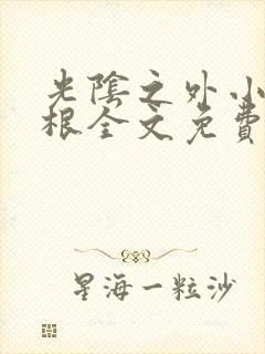 光阴之外小说耳根全文免费阅读