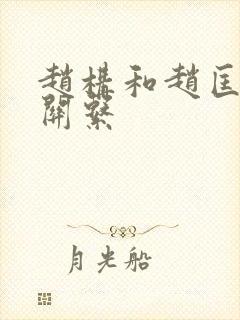 赵构和赵匡胤的关系