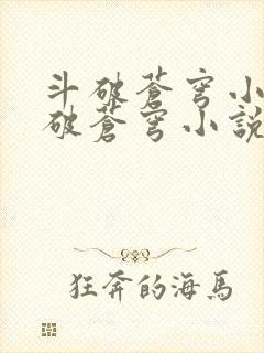 斗破苍穹小说斗破苍穹小说