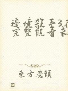 边境杀手3在线完整观看未删减