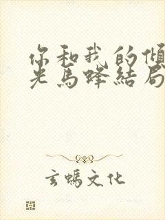 你和我的倾城时光马蜂结局封面