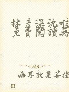 林彦深沈唯全文免费阅读无弹窗封面