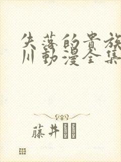 失落的贵族琉璃川动漫全集免费观看封面