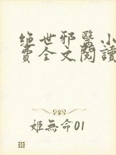 绝世邪医小说免费全文阅读