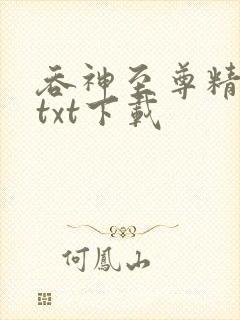 吞神至尊精校版txt下载