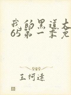 我的黑道大佬365第一季免费观看