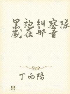 黑袍纠察队电视剧在哪看