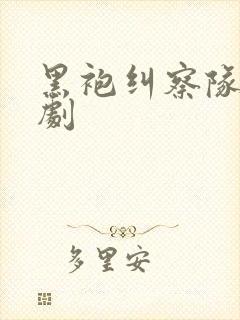 黑袍纠察队电视剧