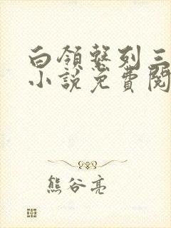 白领系列三部曲小说免费阅读封面