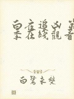 白夜追凶 第二季在线观看