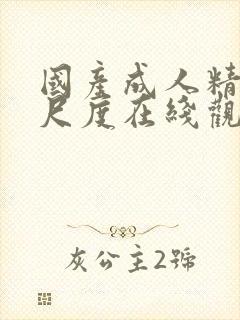 国产成人精品大尺度在线观看