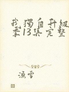 我独自升级第二季13集完整版免费观看