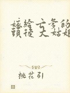 嫁给亡爹的死对头后 大姑娘