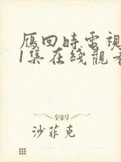 雁回时电视剧第1集在线观看