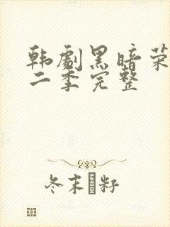 韩剧黑暗荣耀第二季完整