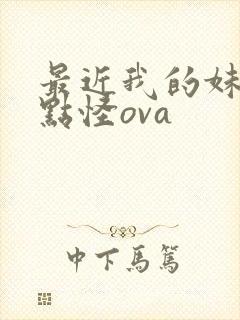 最近我的妹妹有点怪ova