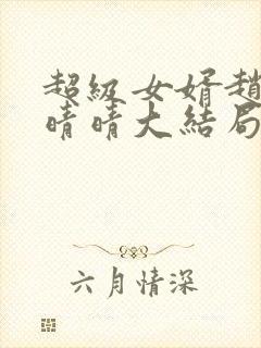 超级女婿赵旭李晴晴大结局