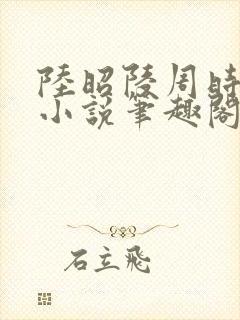 陆昭陵周时阅的小说笔趣阁