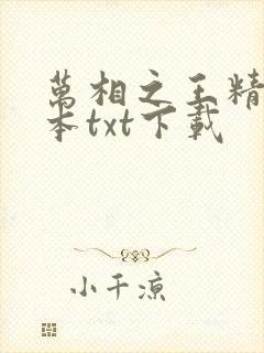 万相之王精校全本txt下载