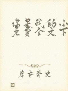 你是我的小确幸免费全文下载