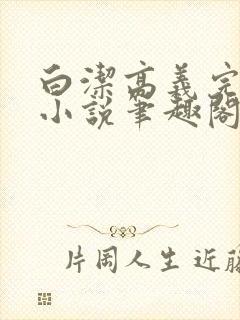 白洁高义完整版小说笔趣阁