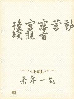 后宫露营动漫在线观看