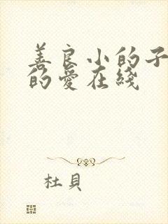 善良小的子禁止的爱在线