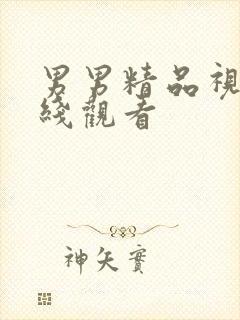 男男精品视频在线观看