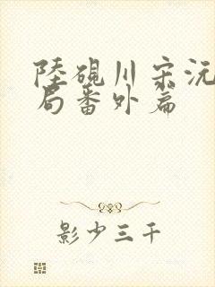 陆砚川宋沅大结局番外篇