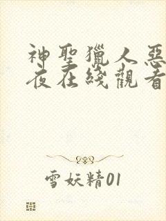 神圣猎人恶魔之夜在线观看封面