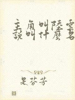 主角叫陆云的小说叫什么名字