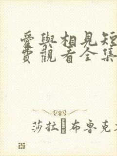 爱与相见短剧免费观看全集