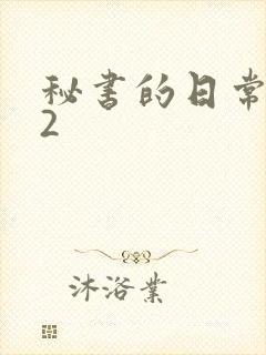秘书的日常工作2封面