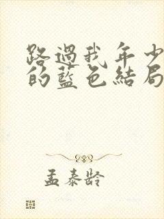 路过我年少时光的蓝色结局