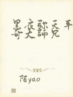 黑夜弥天平平无奇大师兄