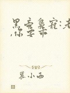 黑帝枭宠:老婆,你要乖封面