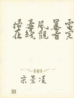 扫毒风暴电视剧在线观看完整版高清封面