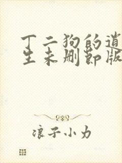 丁二狗的逍遥人生未删节版